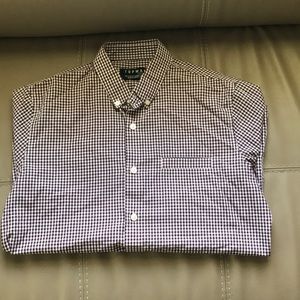 Plaided Topman short sleeve button down.